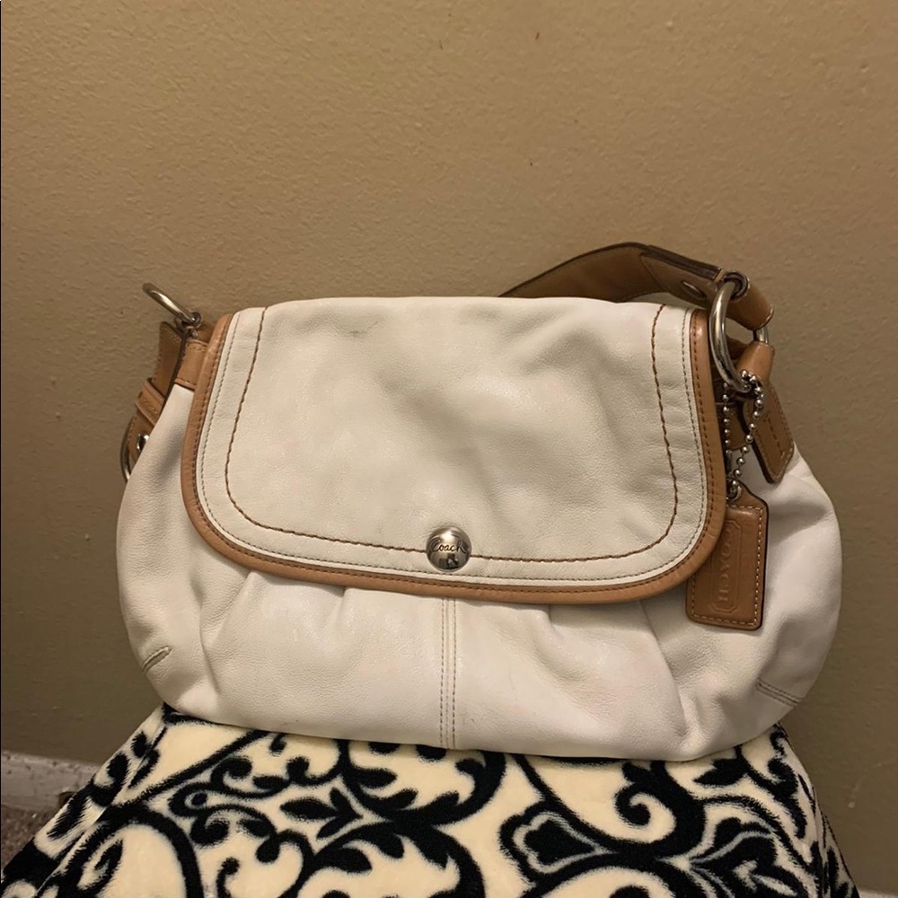 Coach leather bag